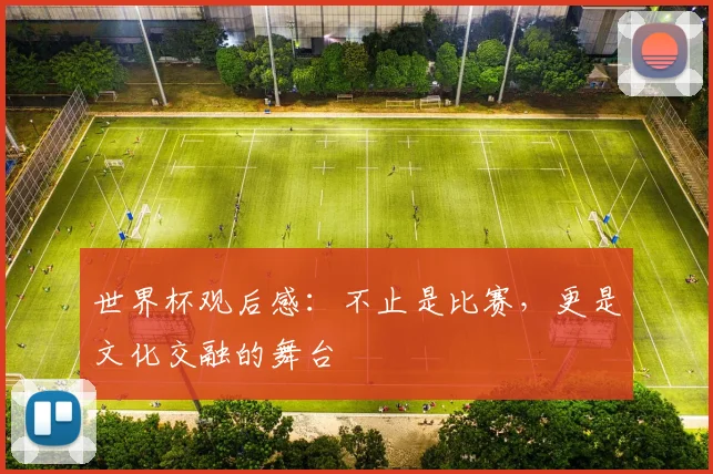 世界杯观后感：不止是比赛，更是文化交融的舞台